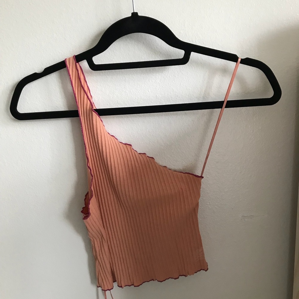 Off the shoulder crop top